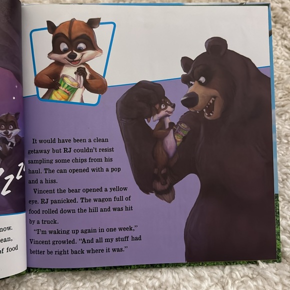 COPY - 🏖️2/6.00🏖️ Dreamworks Over the Hedge Meet the neighbors, hardcover, 2006 - Picture 5 of 5